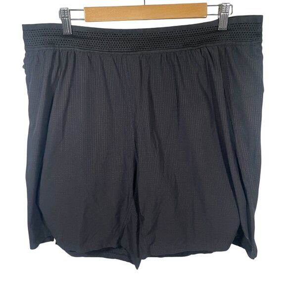 Oakley Windshear Running Shorts Mens Size 2XL Black 2 in 1 Lined Gym Training - Picture 1 of 8